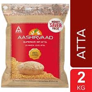 Aashirvaad - Superior MP Whole Wheat Atta (2 Kg)